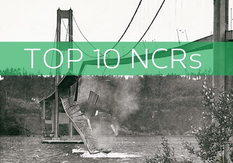 Top 10 typical NCRs in a Construction Project