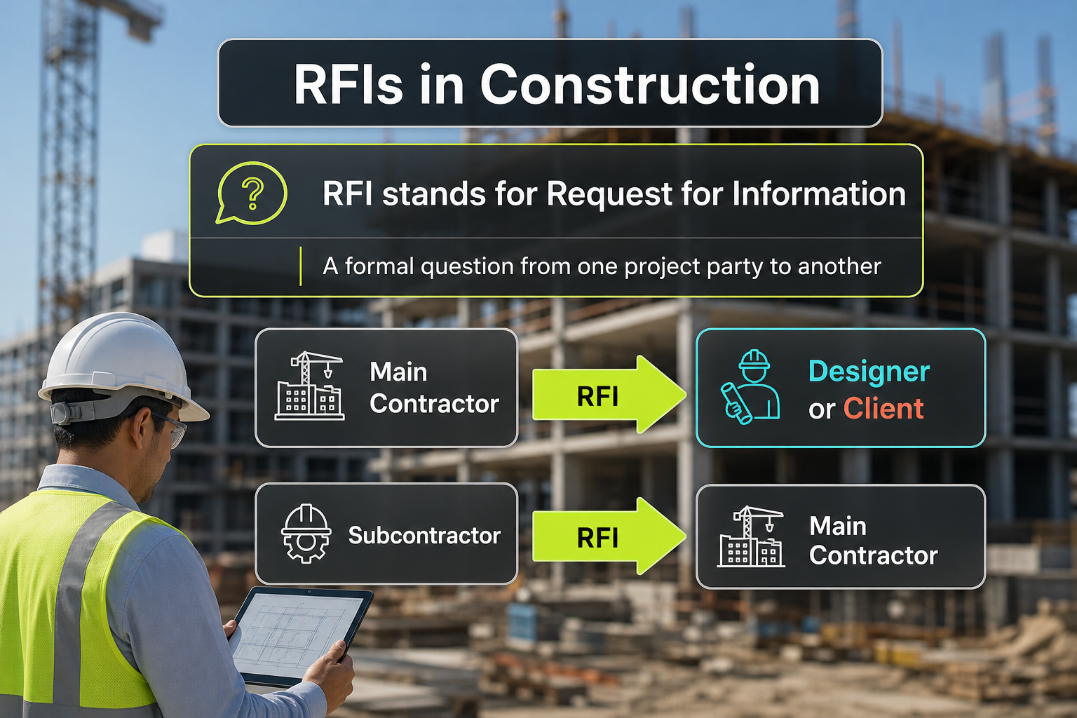 Constraction Rfi RFI in Construction: Meaning, Examples and Process - QIC Management Systems