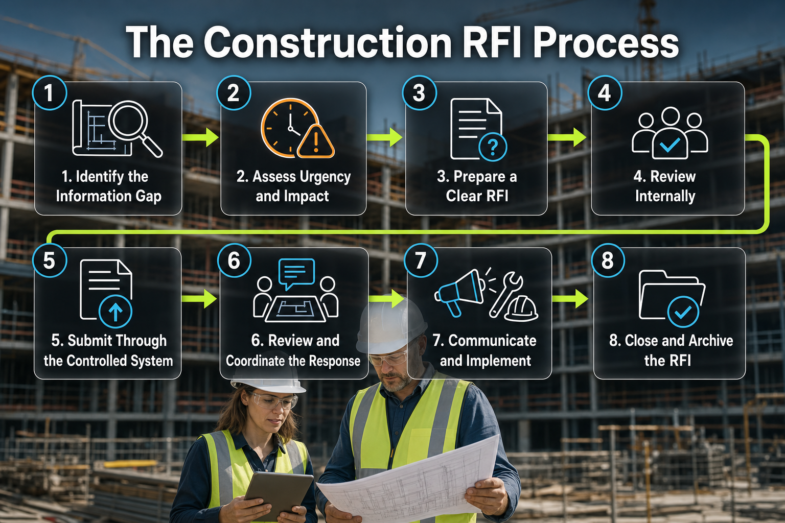 Construction Rfi Process Workflow RFI in Construction: Meaning, Examples and Process - QIC Management Systems
