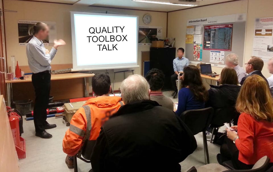 quality toolbox talk