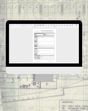 RFI FORM TEMPLATE