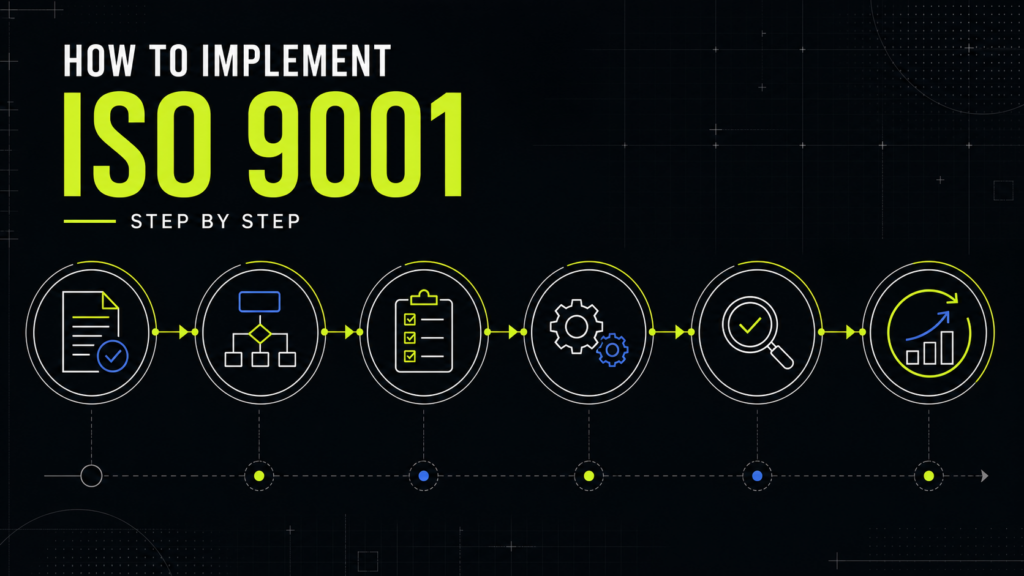 Iso Implement How to Implement ISO 9001: A Step-by-Step Guide - QIC Management Systems